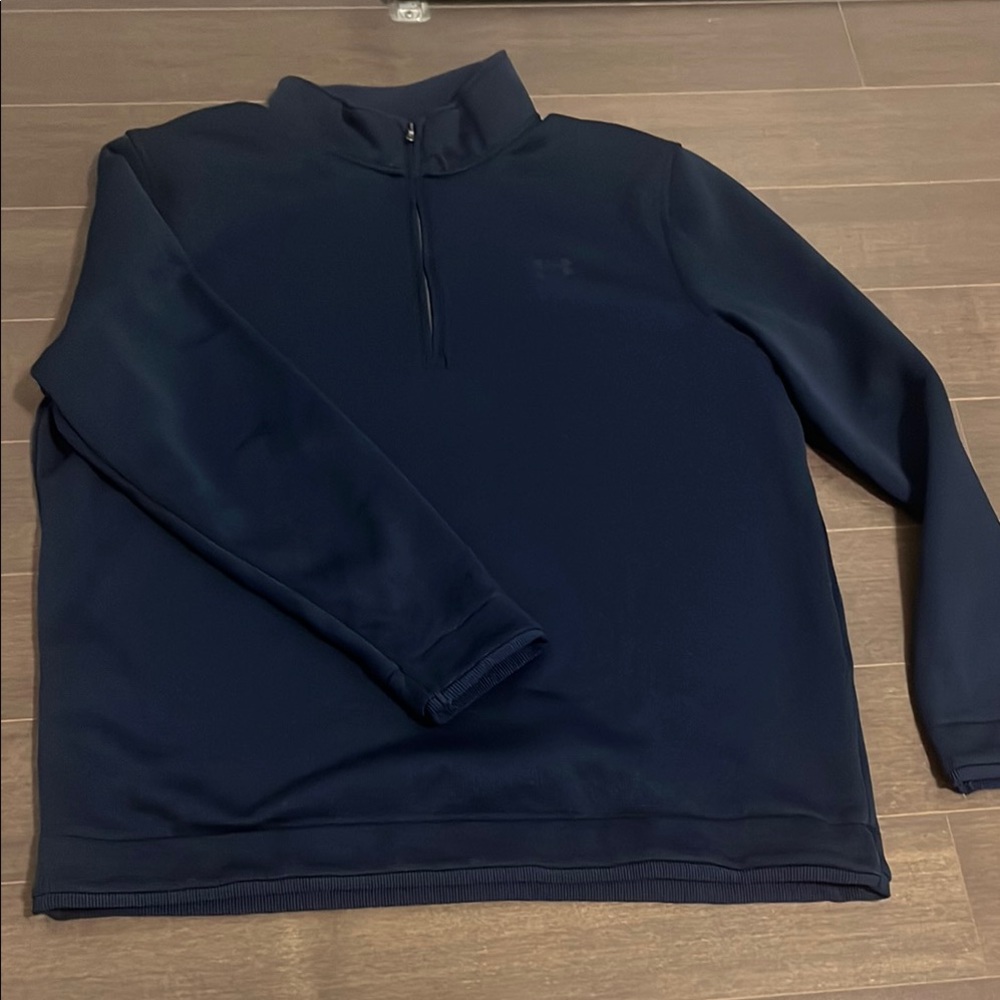 Under Armour Blue Zip Up Sweater